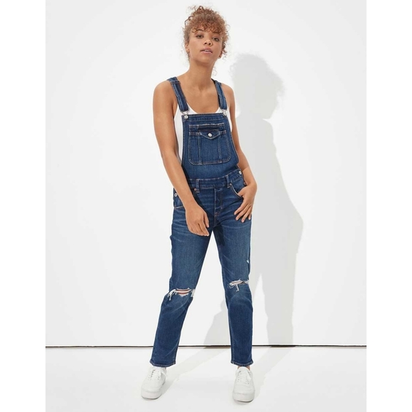 American Eagle Outfitters Pants - American Eagle tomgirl overalls XL
